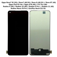 Realme Narzo 50 Pro / OnePlus Nord CE2 5G / Reno7 / Reno8 / Reno7SE  LCD Display Digitizer Touch Scr
