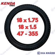 Children's Bicycle Tires and Tubes Sizes 18, 18x1.75 (18x175), 18x1.5 (18x15), 47-355 Kenda