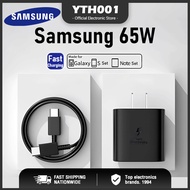 ชุดชาร์จเร็ว Samsung Note 20 ของแท้ ชาร์จเร็ว 45W/65W+สาย USB C to USB C สำหรับโทรศัพท์ Samsung S22 