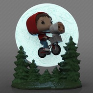 Funko Pop Moment: ET The Extra-Terrestrial, Elliot & ET Flying (Glow in The Dark) Collectible Vinyl