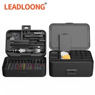 LEADLOONG 132 in 1 Screwdriver Tool Kit, Portable Precision Repair Set For Electronics, Phone, Lapto