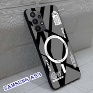 Softcase Glass For SAMSUNG A23 - Case Handphone SAMSUNG A23 [T124].