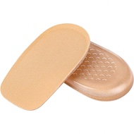 1 Pair Lightweight Silicone & Velvet Insole, Half Size Increase Insole, Anti-Abrasion Insole, Silico