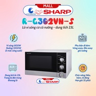[FIRE] Sharp R-G302VN-S microwave oven with grill - Capacity 23L - Genuine