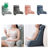 [Kesoto] Reading Pillow for Sitting in Bed Adults Sit up Cushion with Side Pockets and Arms Bed Rest