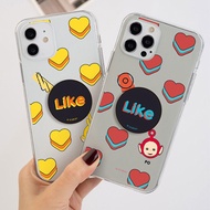 TELETUBBIES HEART SMART TOK CLEAR CASE LG V50S V50 V40 V30 V20