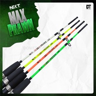 Save Shrimp Fishing SET | Shrimp Rod NEXT MAX PRAWN 100 120 | Super SOLID FIBER | Reel VIPER DK200 B