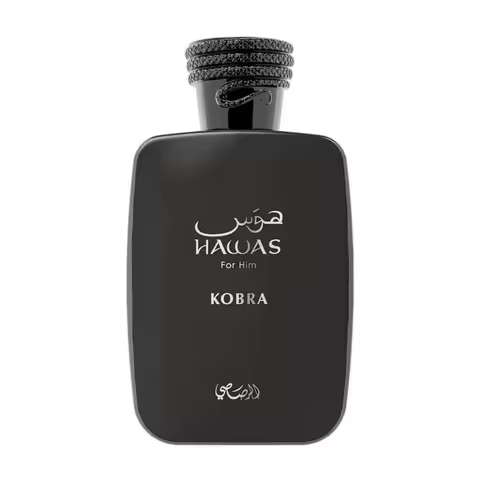 Hawas Kobra by Rasasi 100ml Original EDP Spray, Citrus Spicy Oriental Woody Scent for Men