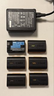 Canon LP-E6NH Battery and LC-E6E Charger Set