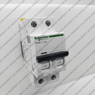 SCHNEIDER MCB 6 KA IC60N 2P 10A A9F74210