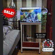 STAND AQUARIUM - MEJA AKUARIUM - KAKI AQUARIUM - Kaki Akuarium - Kaki Besi Akuarium