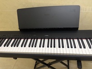 P225 Yamaha digital piano with x stand pedal warranty to 2027