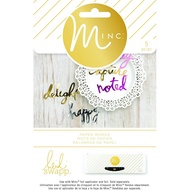 Heidi Swapp Minc Paper Words