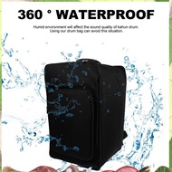 1 Piece Cajon Bag Cajon Backpack Black 31.5x53CM Padded Bag with Handle and Shoulder Strap, Cajon Ac