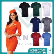 FIREFLY POLO TRAVEL JERSEY BAJU BERKOLAR COLLAR SHIRT FLIGHT AIRPORT TEE TSHIRT UNIFORM TEAM GANG T-