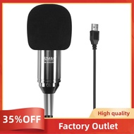 &C Upgraded Bm 800 Usb Condenser Microphone Studio Mic For Computer Recording Karaoke Pc (Black) Fac