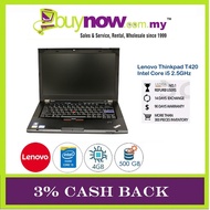 REFURBISHED Lenovo Thinkpad T420 Laptop i5/4GB/500GB/WIN 10 FREE BAG/3%CASHBACK