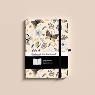 COD B6 Butterfly Dotted Journal Hard Cover Bujo Elastic Band 160gsm Ultra Thick Dot Grid Notebook