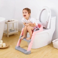 Lipat Bayi Bayi Tempat Duduk Tandas Urinal Backrest Kerusi Latihan dengan Bangku Langkah Tangga untuk Bayi Kanak-Kanak Mudah Alih Selamat Tandas Tempat Duduk Tandas