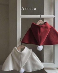 現貨 韓國Aosta聖誕斗蓬（紅色）