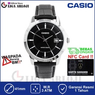 β JAM TANGAN PRIA ELEGAN | CASIO MTP-V004L-1AUDF - JAM TANGAN PRIA - TALI KULIT - MTPV004L | DESAIN
