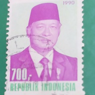 Perangko Soeharto, perangko kuno suharto 1990, perangko 700 rupiah