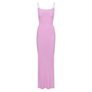 Skims Yimengling Threaded Suspender Dress - Feminine Halter Long Dress