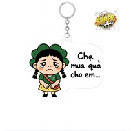 Silly Baby Meme Keychain