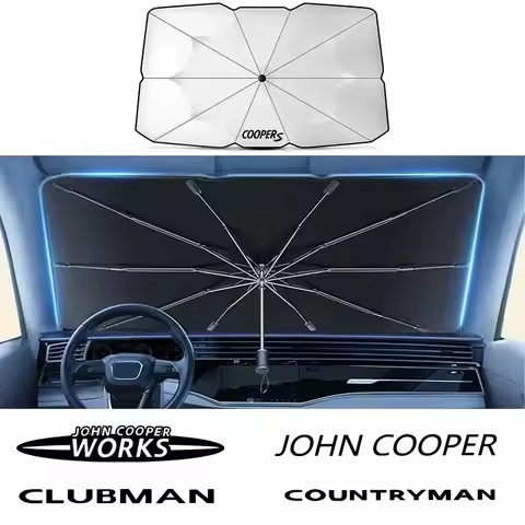 For MINI Coopers R50 R51 R52 R54 R55 R56 R58 R59 R60 R61 R62 F54 F55 F56 F57 Car Windshield Sun Shad