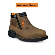 Hammerland Men Mid Cut Double Zip Safety Shoes HAM-4402