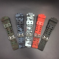 Camouflage Resin Strap for  GA-100/110/120/400 & GD-120 - Military Style Replacement Band