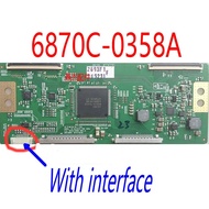 6870C-0358A V6 32/42/47 FHD 120HZ T-CON Logic board untuk Toshiba 42TL515U TV LG 47lw570g 42LW450U