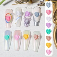 3D HEART LOVE SHAPE NAIL ACCESSORIES [5PCS]