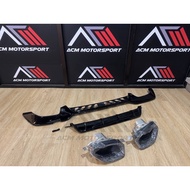 BMW G20 340 rear diffuser and exhaust