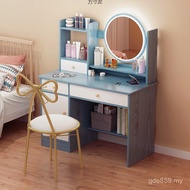 Influencer Dressing Table Dressing Table Modern Simple Integrated Storage Cabinet Bedroom Table ins 