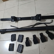 Kaki rak bagasi apollo rack jepit model Big mobil universal