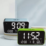 Simple Digital Mute Creative Alarm Clock Bedside Electronic Table Clock LED Student Music Smart Mult