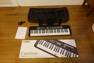 卡西歐 CASIO LK-S250 魔光電子琴 標準型61鍵電子琴 狀況極佳 含盒與外出琴袋