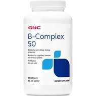 GNC B-Complex 50 | Cellular Energy Production | 180 Capsules