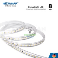 8W 50M 3000K LED STRIP 4000K/ 6500K YTSLX02 MEGAMAN