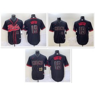 Cincinnati Reds #19 Joey Votto Dri-FIT ADV ML-B Men's Limited Edition Baseball Jersey-Black-2