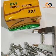 WOOD SCREW 1" X 8MM I WOOD SCREW CGP TAPING SCREW/