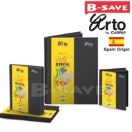 Campap Arto Wire-O Sketch Book Black Paper A5+ / A4+ 140gsm 40sheets / Drawing Paper - CR36106 /CR36