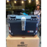 SEC 23L/28L/30L/36L HARD PLASTIC TOP BOX MOTOBOX for Motorcycles Top Box Motorcycle