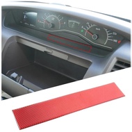 For Honda N-BOX JF3 JF4 2017-2021 Soft Carbon Fiber Car Dashboard Display Frame Cover Trim Sticker C