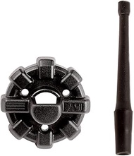 Rugged Ridge 17212.41 Elite Antenna Base with 6" Reflex Antenna; 07-Current Jeep Wrangler / 20-Curre