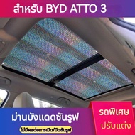 เชต2 ชิ้น BYD ATTO3 เฉพาะรถซันรูฟม่านบังแดดม่านบังแดดซันรูฟม่านบังแดด ซันรูฟม่านบังแดด บังแดดรถ กันร