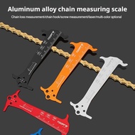 3 In 1 Bicycle Chain Checker Bike Chain Wear Indicator Hook Measurement Chain Bike Tool Bolt I3j2