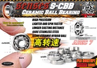 Senses Fishing High Speed ABEC 7 Ball Bearing Reel bearing ceramic hybrid ball