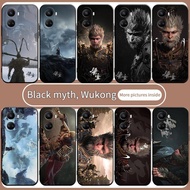 casing for huawei Y6 Y7 Y6S PRO Y7A Y6P Y9S Y9 Prime 2018 2019 BlackMyth Wukong Matte Case Soft Cove